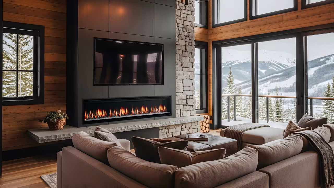 Heat and Glo Allusion Edge Electric Fireplace