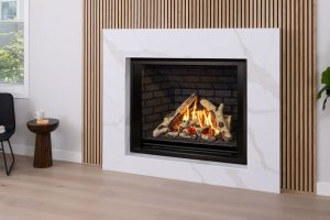 Valor H6 fireplace in home setting