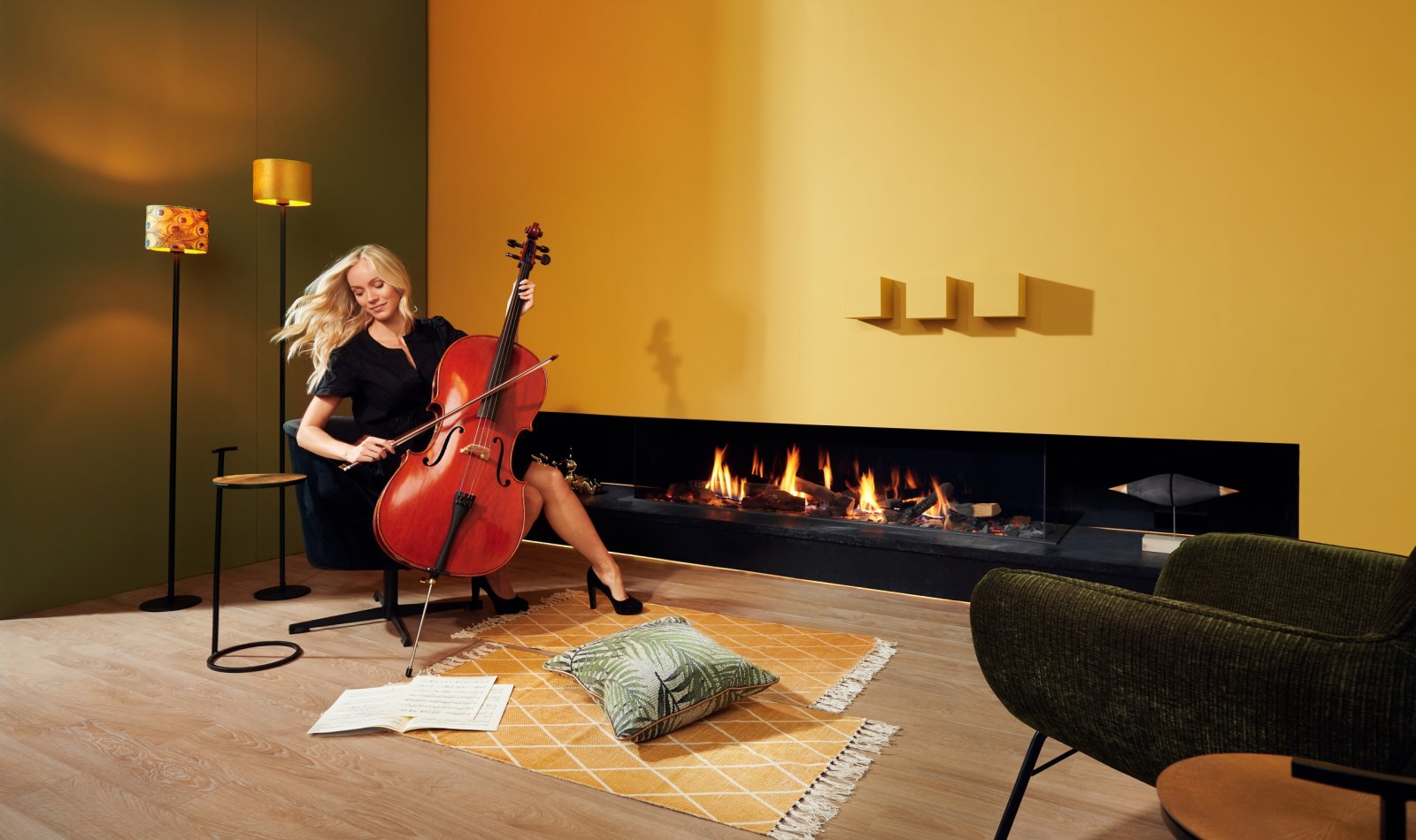Element4 Summum 190 3S Bay Linear Gas Fireplace