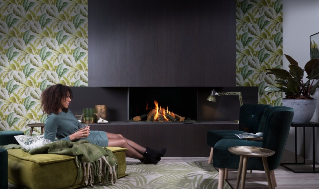 Element4 Summum 100 3/S Bay Linear Gas Fireplace