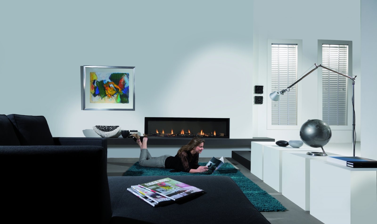 Element4 Madore 185 Linear Gas Fireplace
