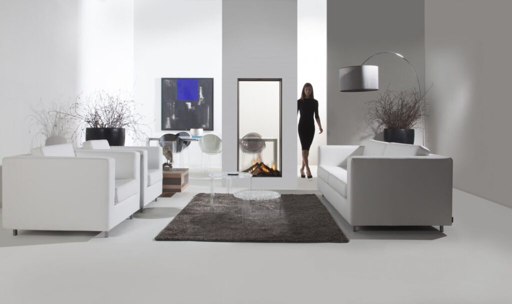 Element4 Sky Large Tunnel Gas Fireplace