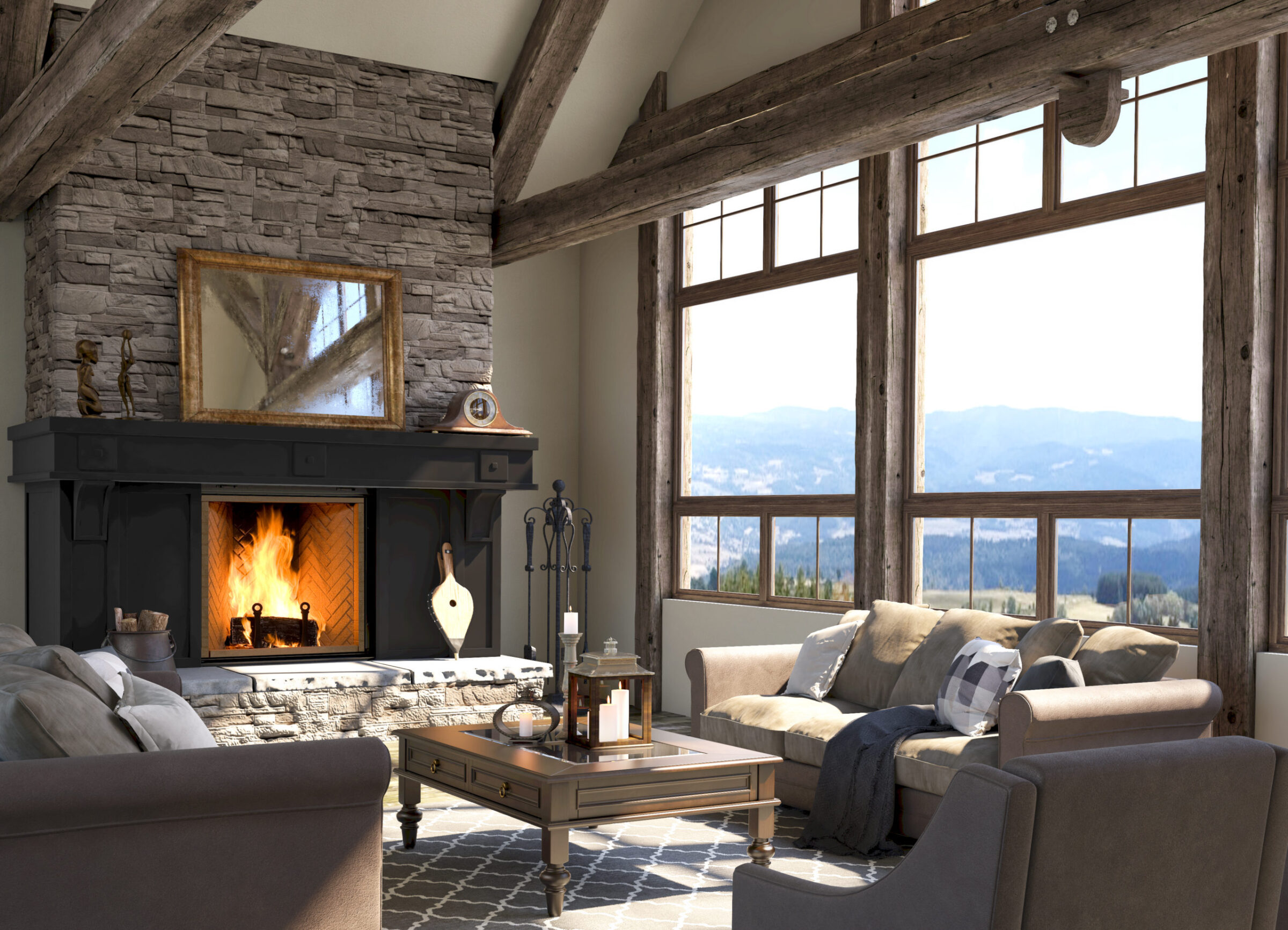 Renaissance Rumford 1500 Wood Burning Fireplace