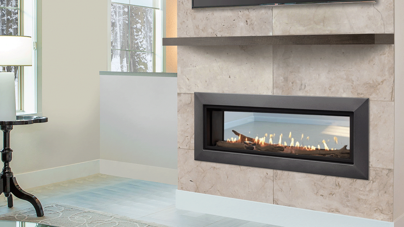 Majestic Echelon See-through Gas Fireplace