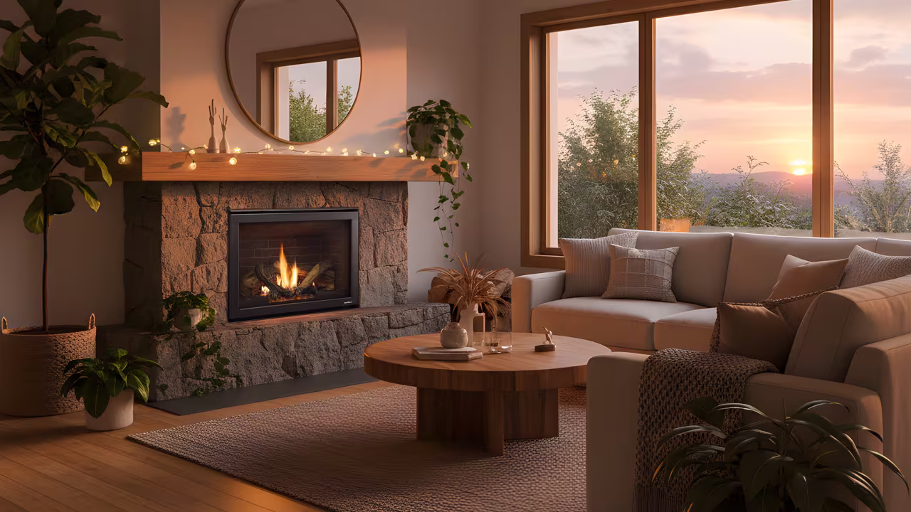 Heat and Glo SlimLine Series Gas Fireplace