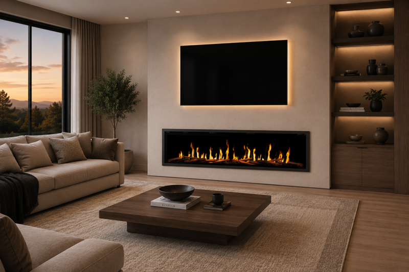 Modern Flames Orion V2 Slim Electric Fireplace