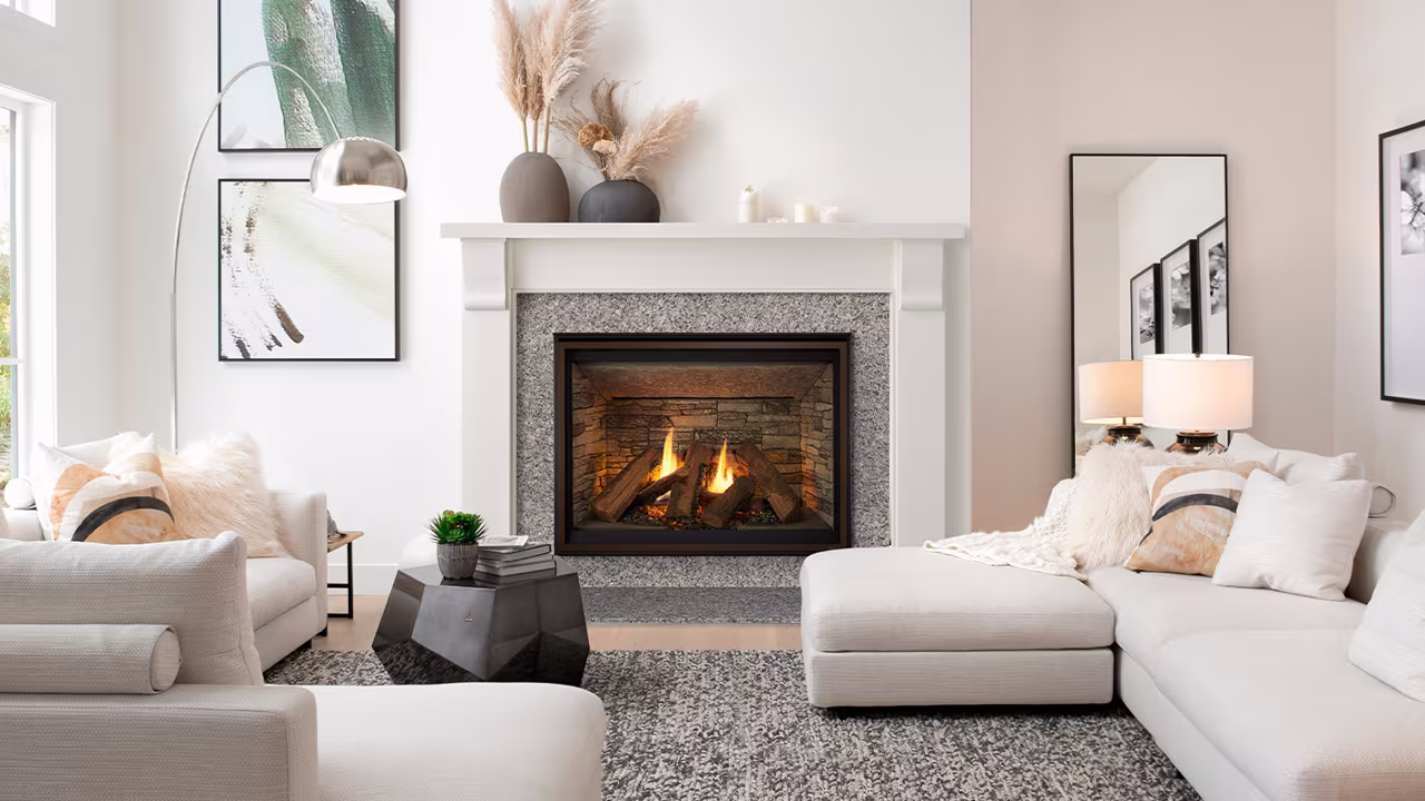 Majestic Meridian Platinum Gas Fireplace
