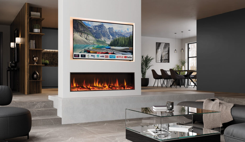 Regency Studio Linear Electric Fireplace