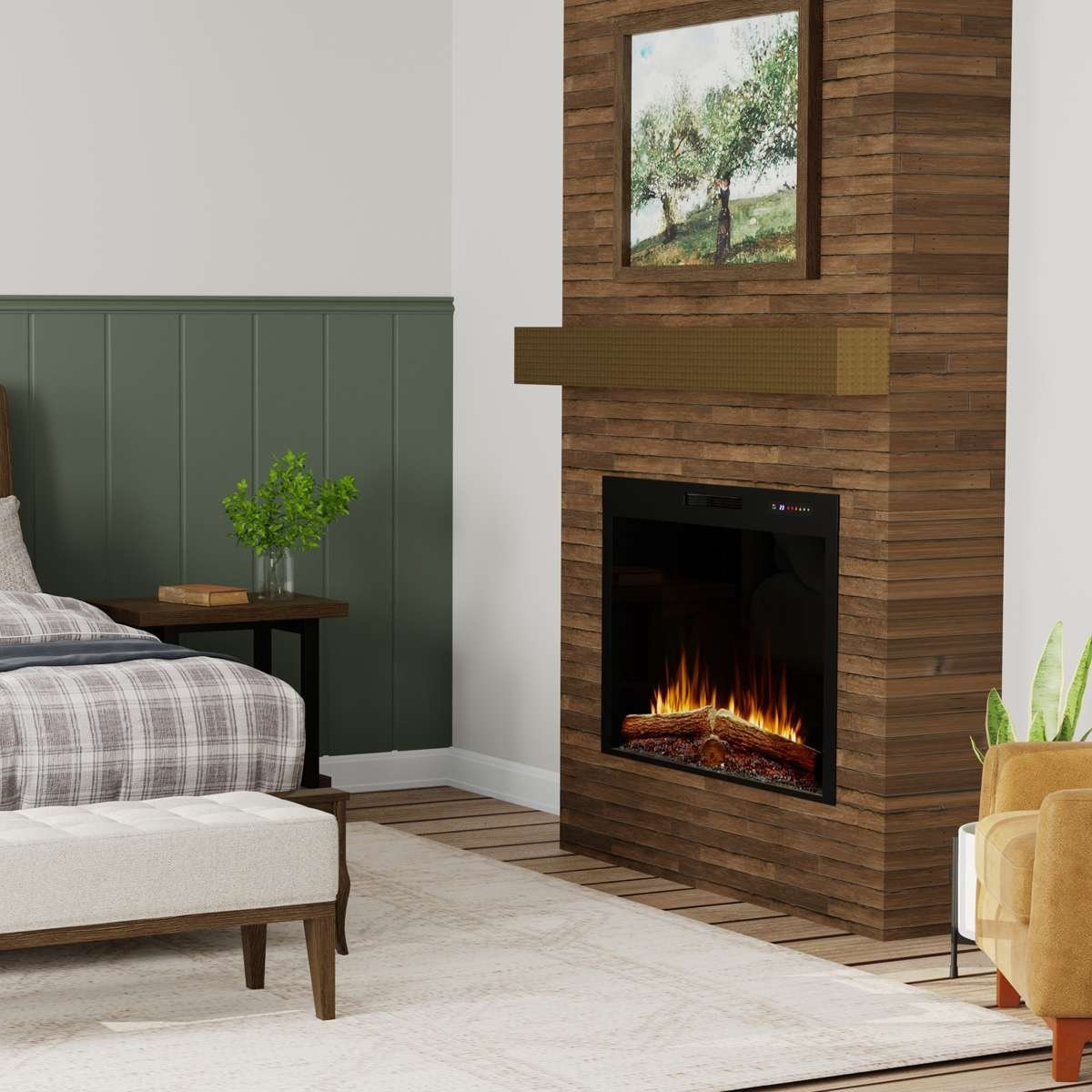 Dimplex Vital Traditional Electric Fireplace