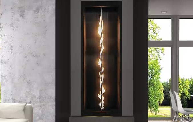Speira Custom Spiral Gas Fireplace