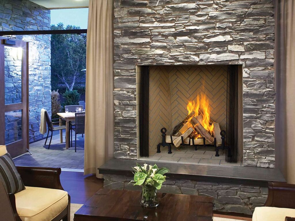 Astria Citadel Wood Burning Fireplace