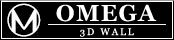 Omega 3D Wall logo
