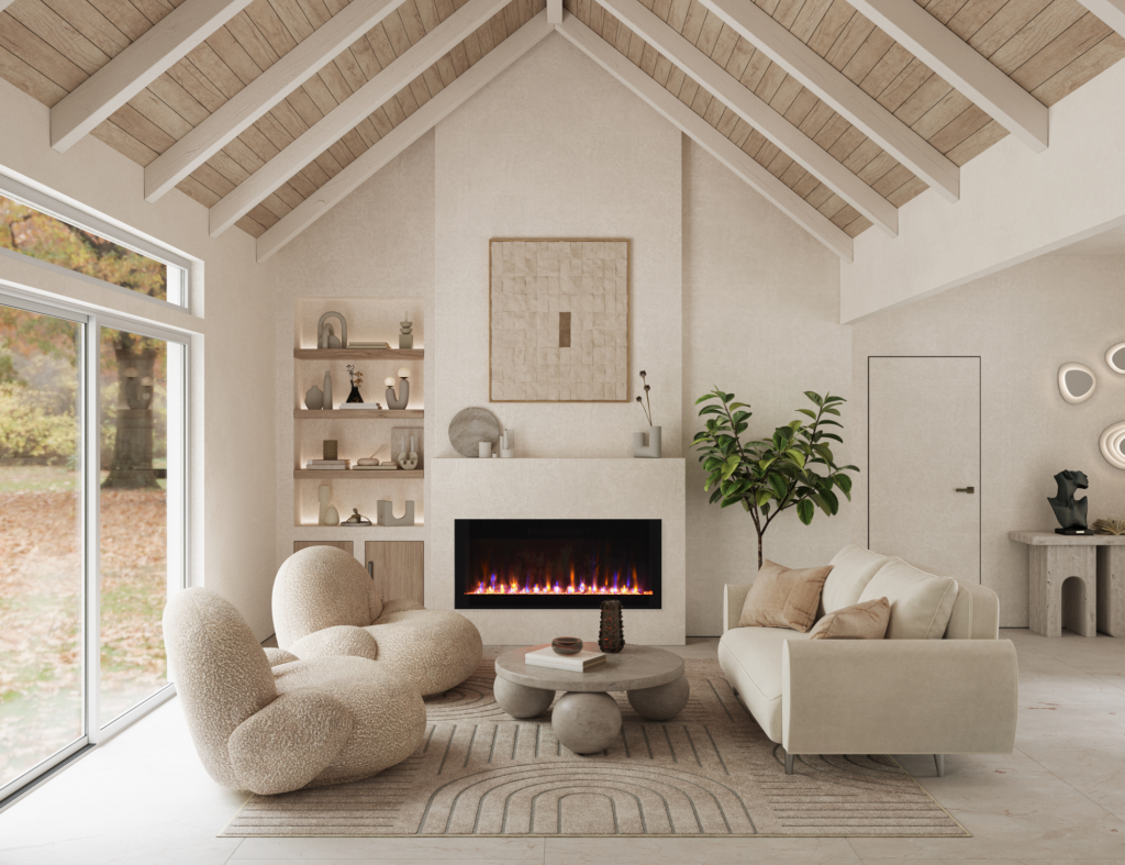 Amantii Evolution Linear Electric Fireplace by Fire&Ice