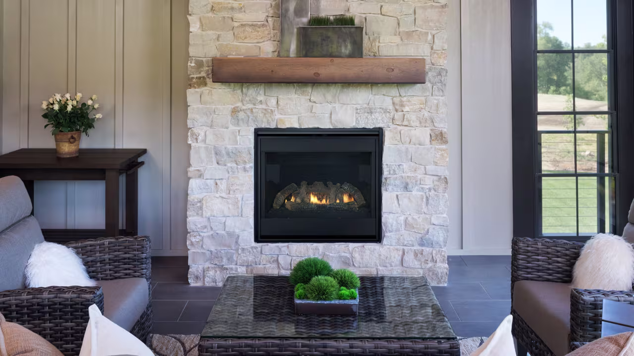 Heat and Glo SlimLine Fusion Gas Fireplace