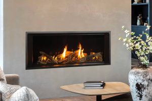 Valor LT2 linear gas fireplace modern design
