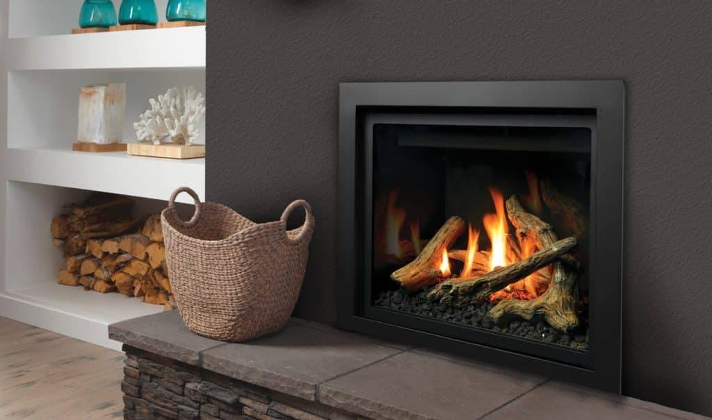 Marquis Bentley gas fireplace traditional style