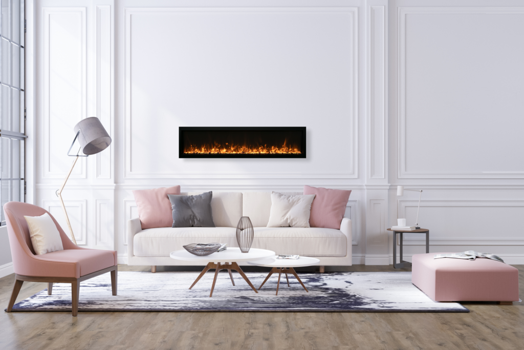 Amantii Symmetry Xtra Slim Electric Fireplace