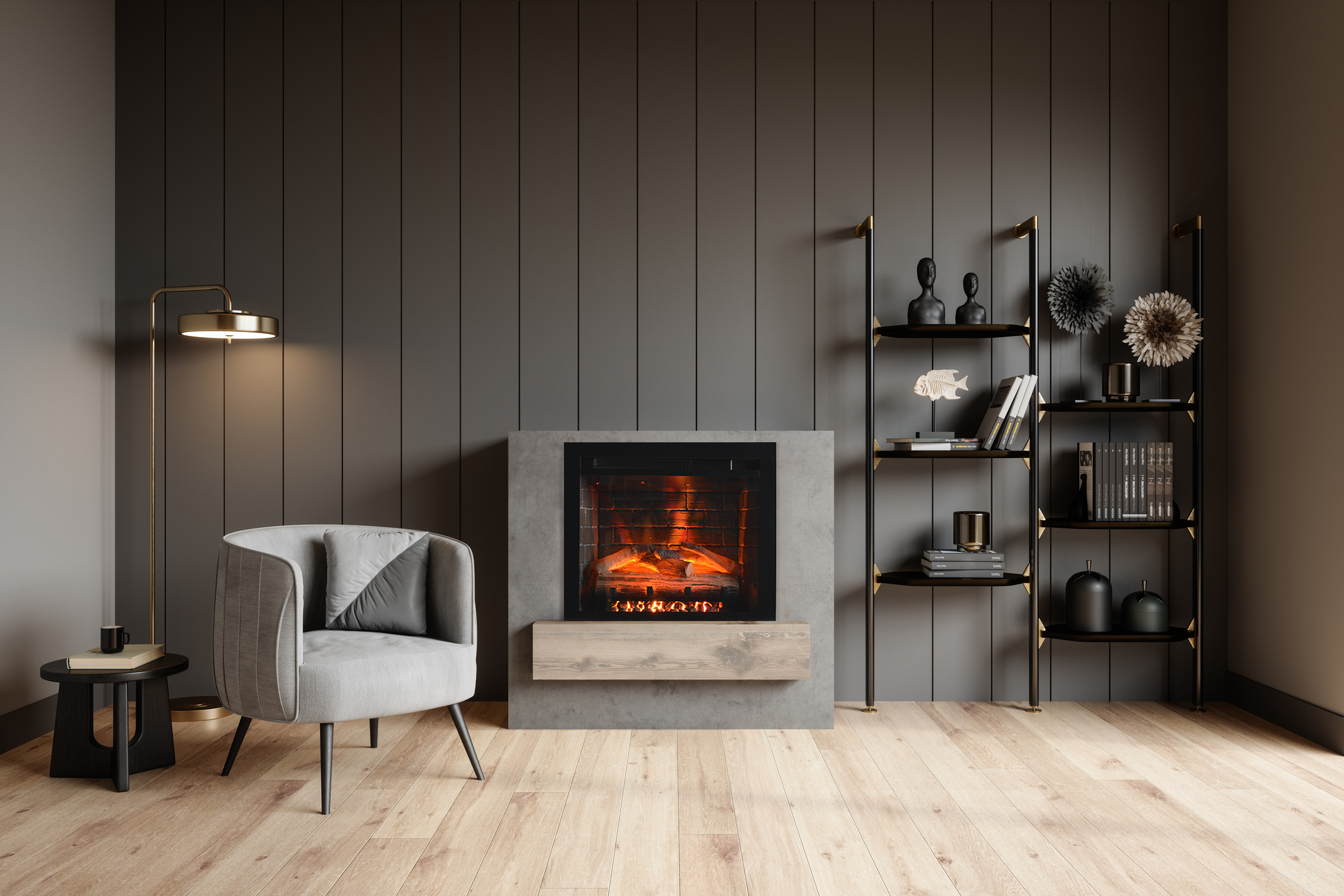 Amantii Classic Edition Electric Fireplace by Fire & Ice