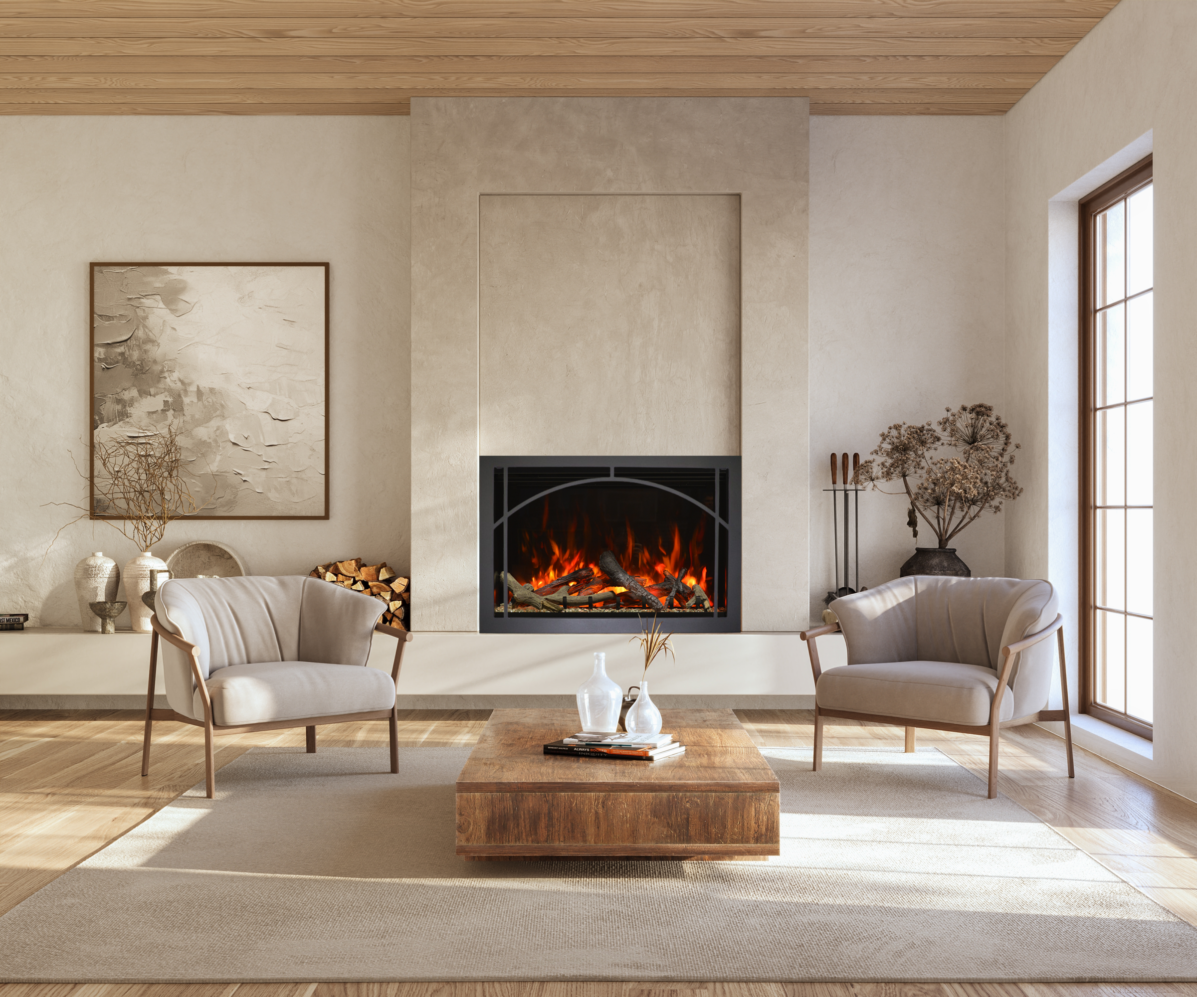 Amantii TRD Lumina Electric Fireplace