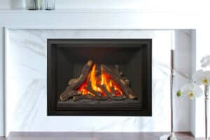 Valor H5 gas fireplace traditional style