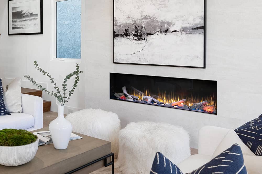 Valor LEX4-S 72″ Electric Fireplace